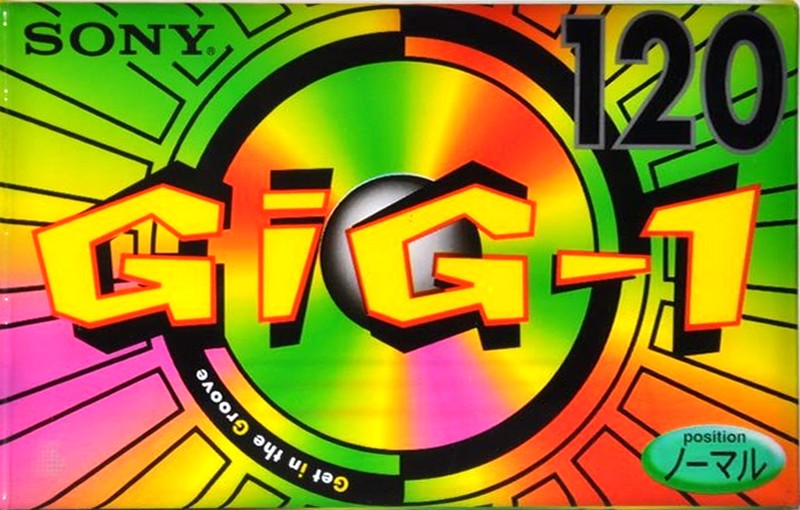 Compact Cassette Sony GIG-1 120 "C-120GIG1" Type I Normal 1995 Japan