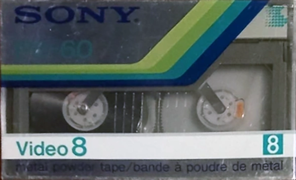 Video8, Hi8, Digital8 Sony MP 60 "P5-60" Type IV Metal 1985 Europe