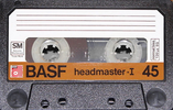 Compact Cassette BASF Headmaster Series 45 Type I Normal 1976 USA
