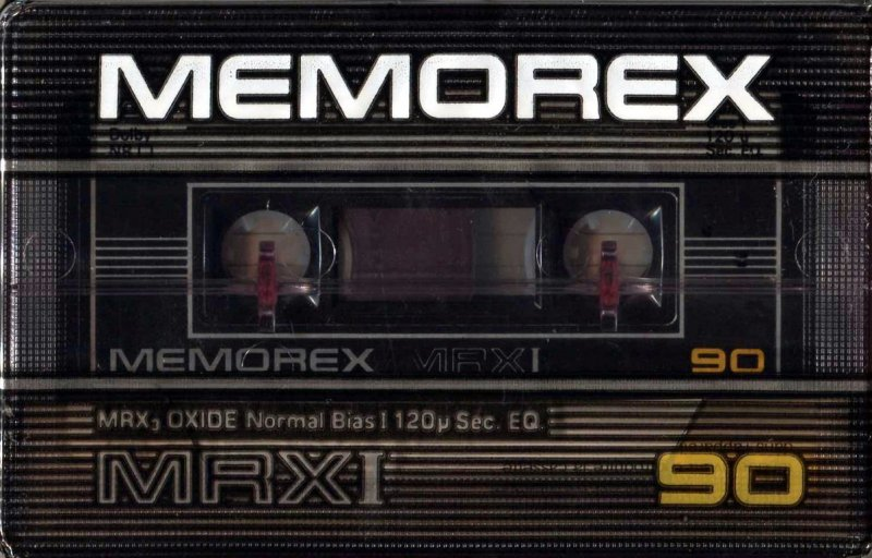 Compact Cassette Memorex MRX I 90 Type I Normal 1982 Europe