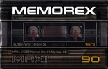 Compact Cassette Memorex MRX I 90 Type I Normal 1982 Europe