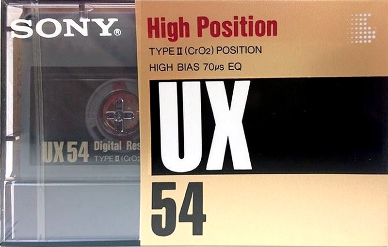 Compact Cassette: Sony  - UX 54