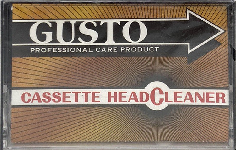 Compact Cassette Gusto Cleaning Cassette