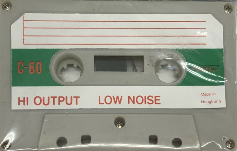 Compact Cassette No Name 60 Type I Normal Hong Kong