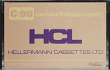 Compact Cassette HCL 90 "Hellermann Cassettes Ltd" Type I Normal UK