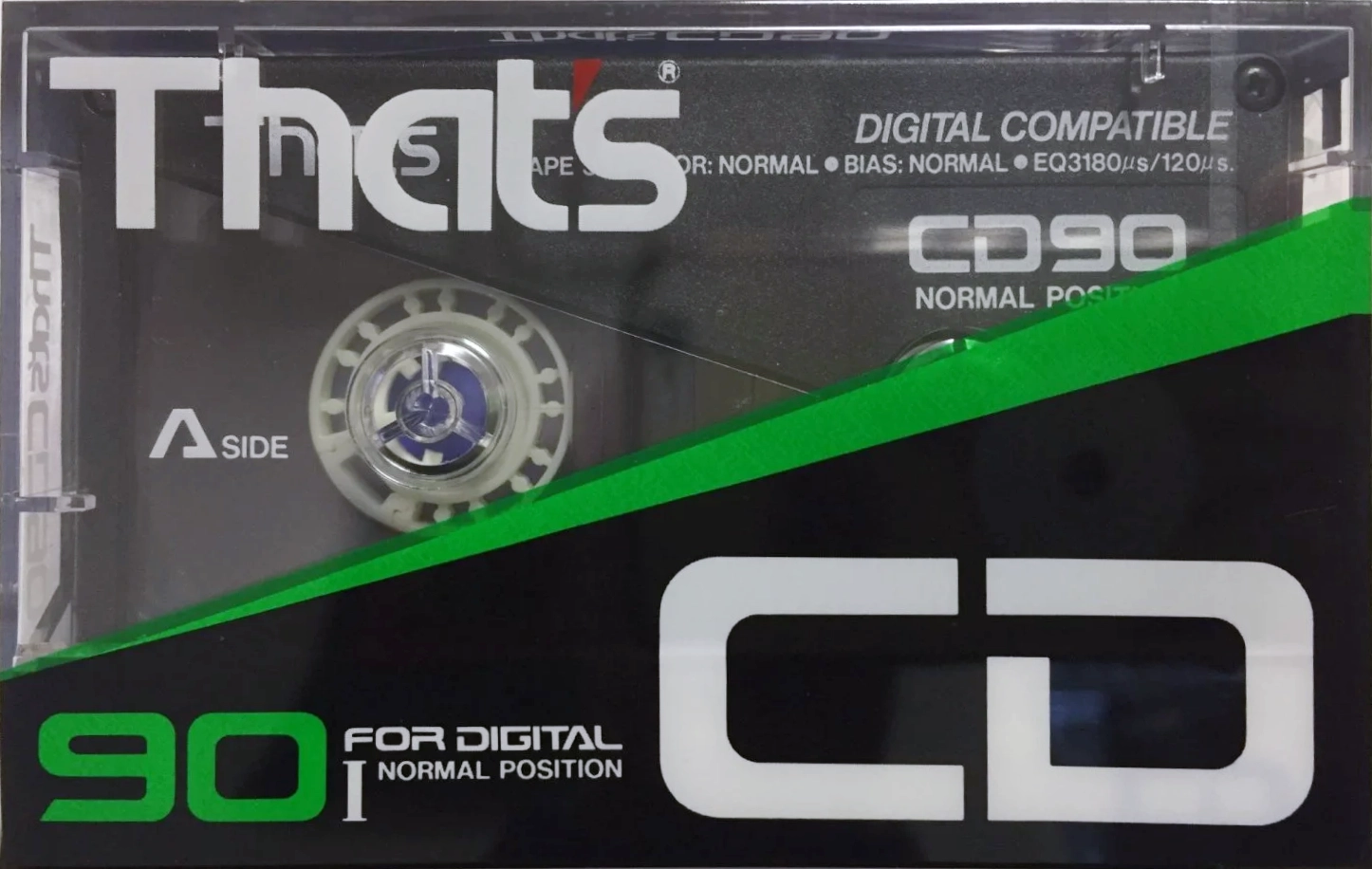 Compact Cassette Thats CD 90 Type I Normal 1987 Japan