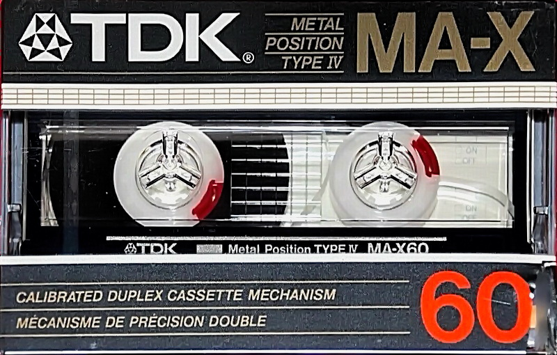 Compact Cassette: TDK  - MA-X 60