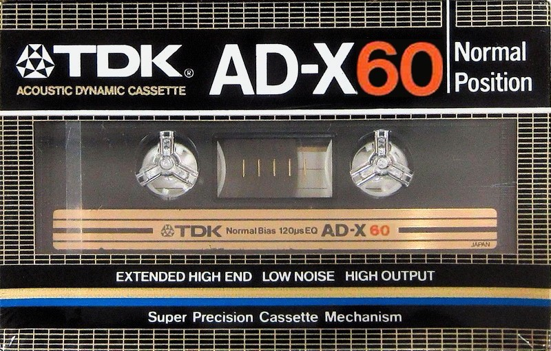 Compact Cassette: TDK  - AD-X 60