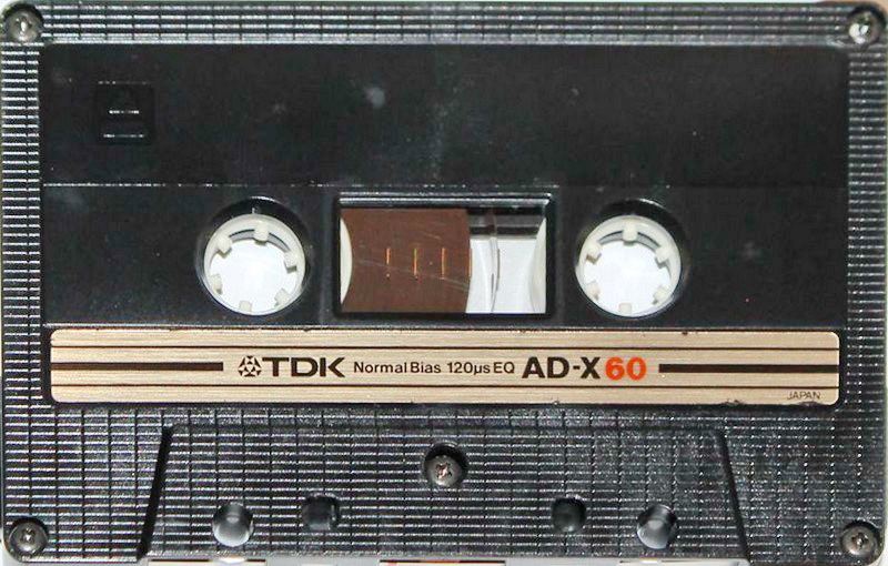 Compact Cassette: TDK  - AD-X 60