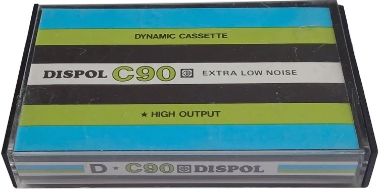 Compact Cassette Dispol 90 Type I Normal Hong Kong
