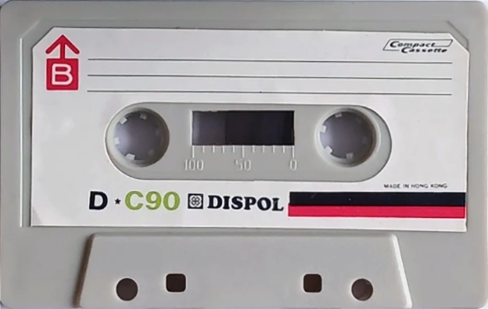 Compact Cassette Dispol 90 Type I Normal Hong Kong