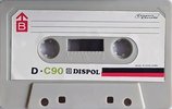 Compact Cassette Dispol 90 Type I Normal Hong Kong