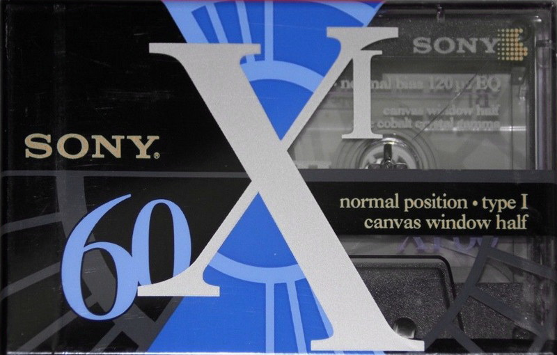 Compact Cassette Sony XI 60 "C-60X1A" Type I Normal 1993 Japan