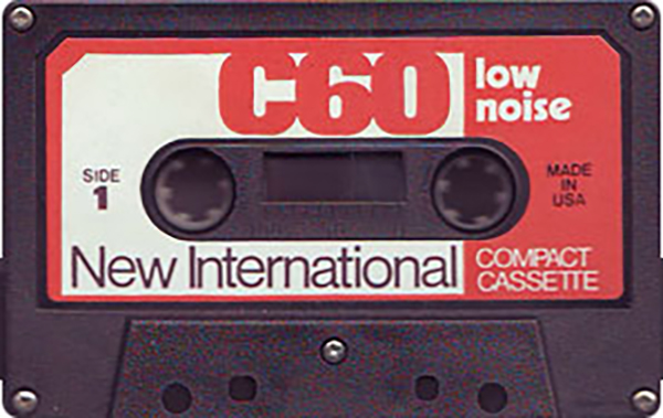 Compact Cassette New International 60 Type I Normal USA