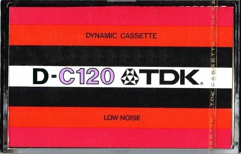 Compact Cassette TDK D 120 Type I Normal 1975 Japan