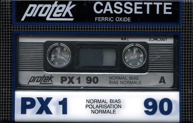 Compact Cassette Protek PX 1 90 "PX 1" Type I Normal Canada