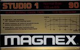 Compact Cassette Magnex Studio 1 90 Type I Normal 1985 Europe