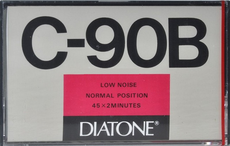 Compact Cassette Diatone B 90 Type I Normal 1979 Japan