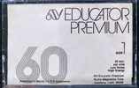 Compact Cassette Audio Magnetics Educator Premium 60 Type I Normal 1975 USA