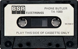 Compact Cassette BSR 30 Type I Normal 1974 USA