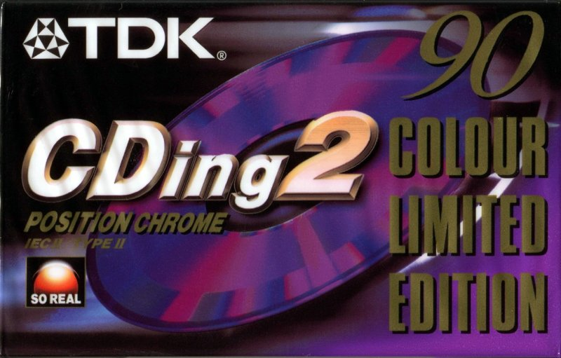 Compact Cassette: TDK  - CDing 2 90