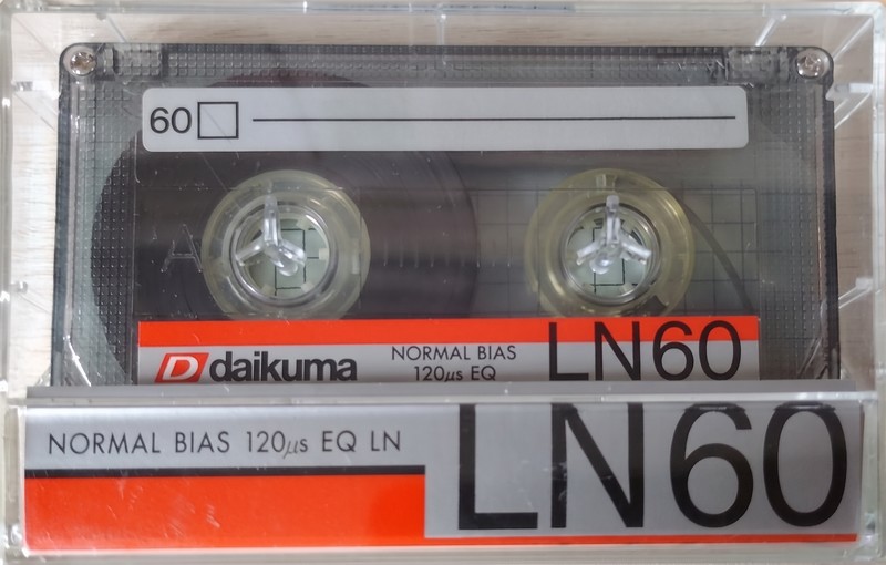 Compact Cassette Daikuma LN 60 Type I Normal Japan