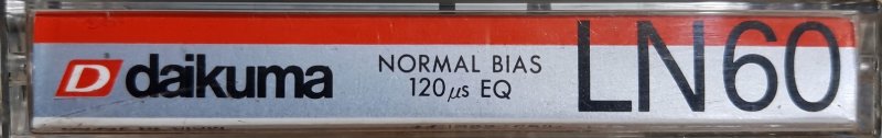 Compact Cassette Daikuma LN 60 Type I Normal Japan