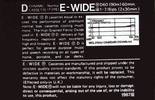 Compact Cassette E-Wide 60 "AD" Type I Normal 1987 Europe