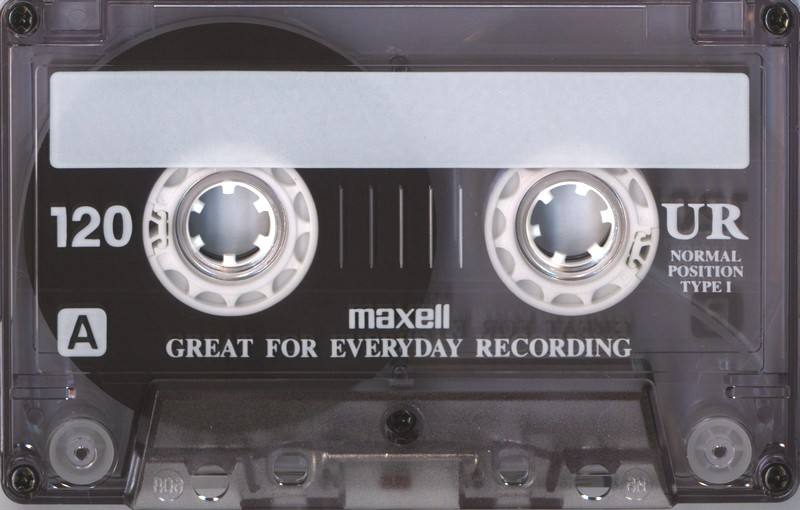 Compact Cassette Maxell UR 120 "UR-120L" Type I Normal 1997 Japan