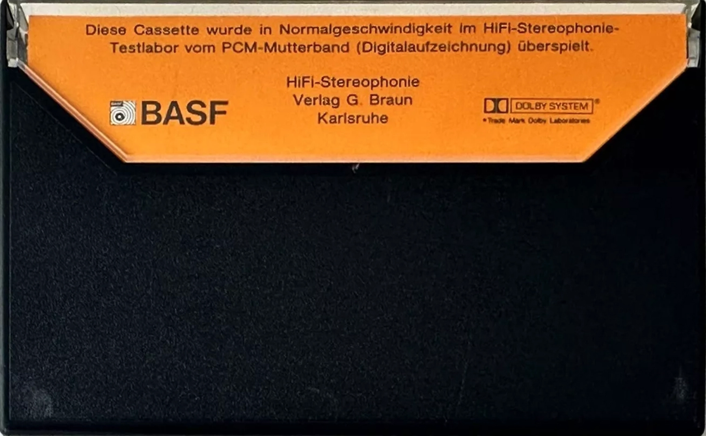 Compact Cassette: BASF  -  