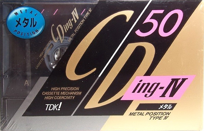 Compact Cassette: TDK  - CDing-IV 50