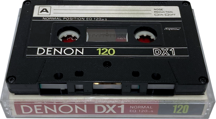 Compact Cassette Denon DX1 120 Type I Normal 1978 Japan