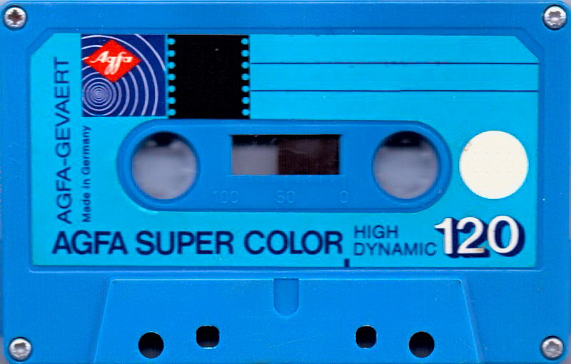 Compact Cassette: AGFA  - SUPER COLOR 120