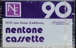 Compact Cassette nentone 90 Type I Normal Europe
