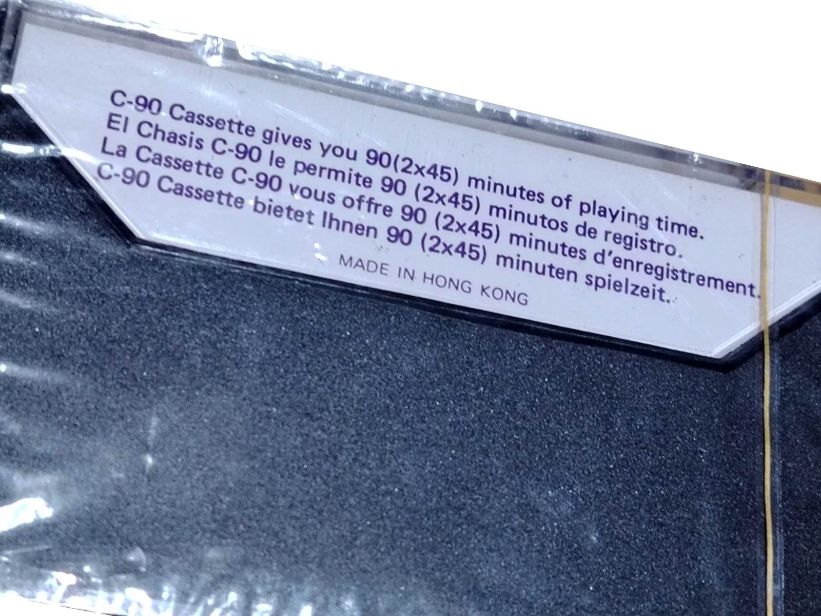 Compact Cassette nentone 90 Type I Normal Europe