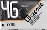 Compact Cassette Maxell CD Capsule 46 Type I Normal 1990 Europe