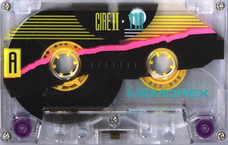 Compact Cassette Memorex Cire II 110 Type II Chrome 1991 Canada, USA