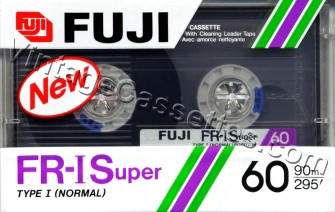 Compact Cassette Fuji FR-I Super 60 Type I Normal 1988 Europe