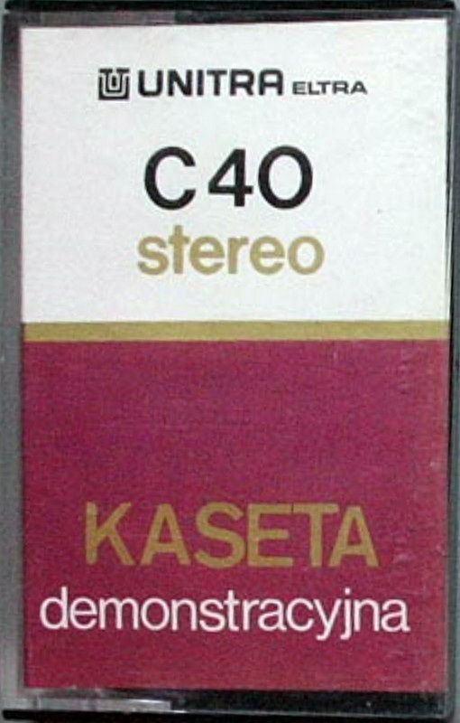 Compact Cassette Unitra 40 Demonstration Tape Poland