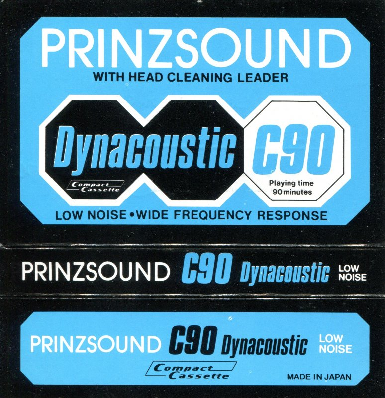 Compact Cassette: Unknown Prinzsound -  90