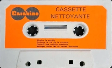 Compact Cassette Carabine Cleaning Cassette France