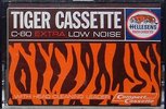 Compact Cassette Hellesens Tiger Cassette 60 "Extra Low Noise" Type I Normal 1979 Europe