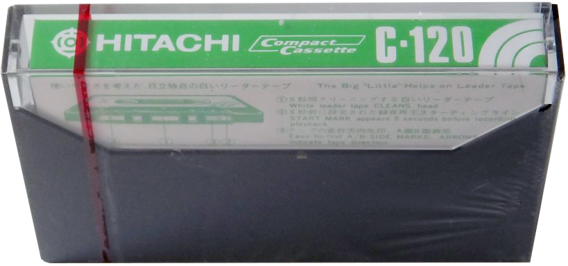 Compact Cassette Hitachi LN 120 Type I Normal 1972 Japan