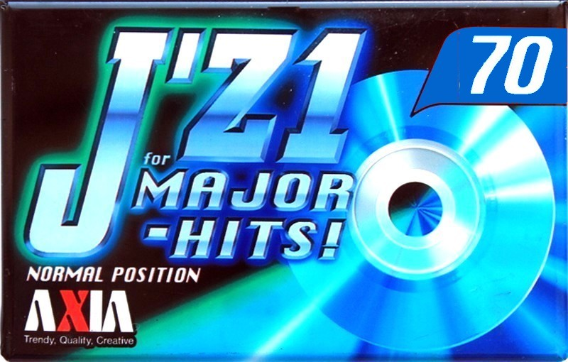 Compact Cassette AXIA J`z 1 70 "JZ1H 70" Type I Normal 1998 Japan