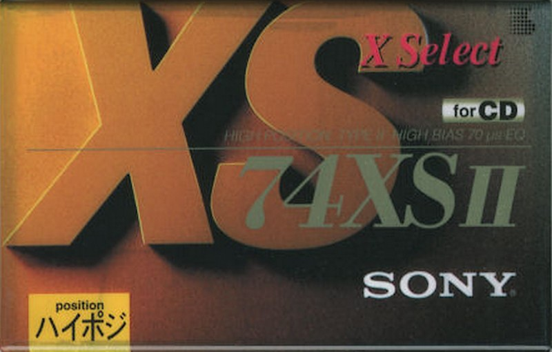 Compact Cassette: Sony  - XS II 74