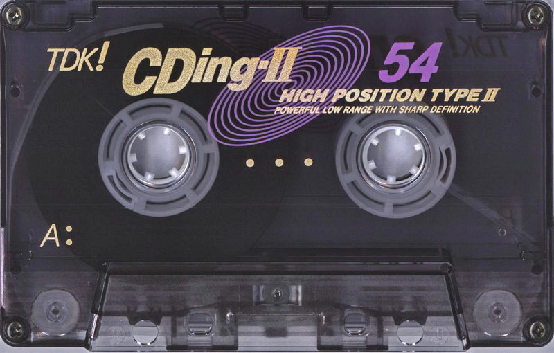 Compact Cassette: TDK  - CDing-II 54