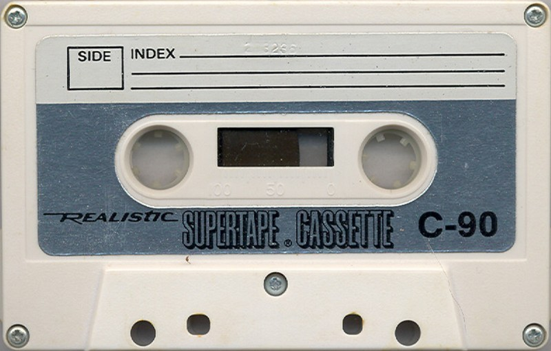 Compact Cassette: Radio Shack Realistic - Supertape 90