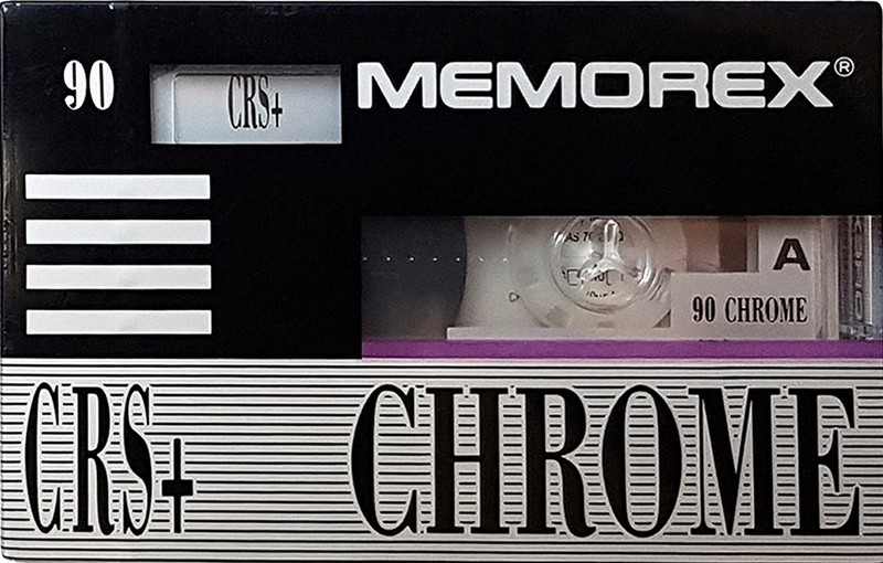 Compact Cassette Memorex CRS+ 90 Type II Chrome 1991 Europe