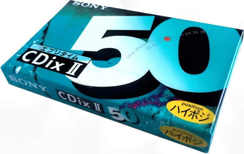 Compact Cassette: Sony  - CDix II 50