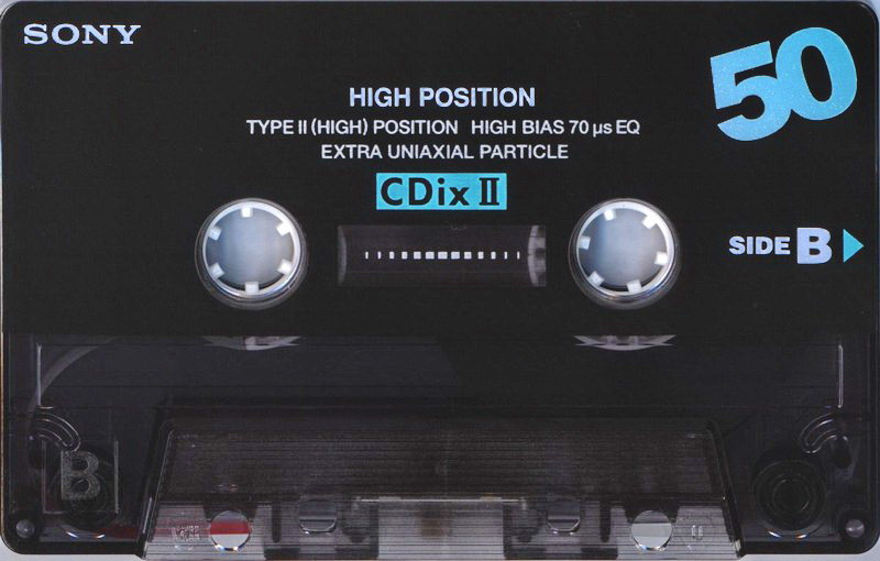 Compact Cassette: Sony  - CDix II 50